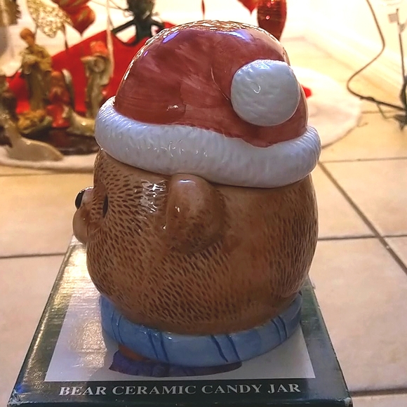 The Seasons Collection Bear Ceramic Candy Jar - Picture 3 of 6